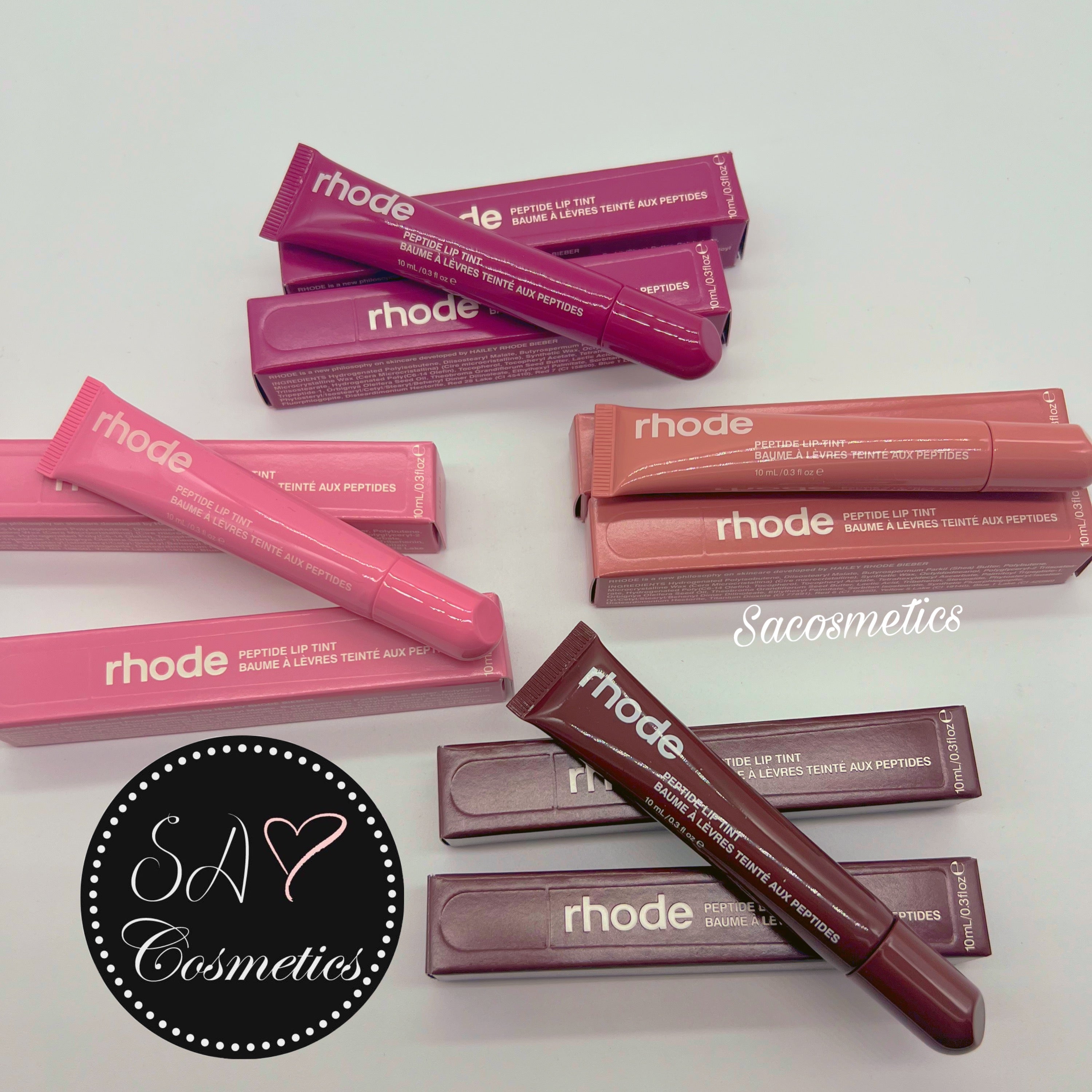 Peptide lip tints Rhode