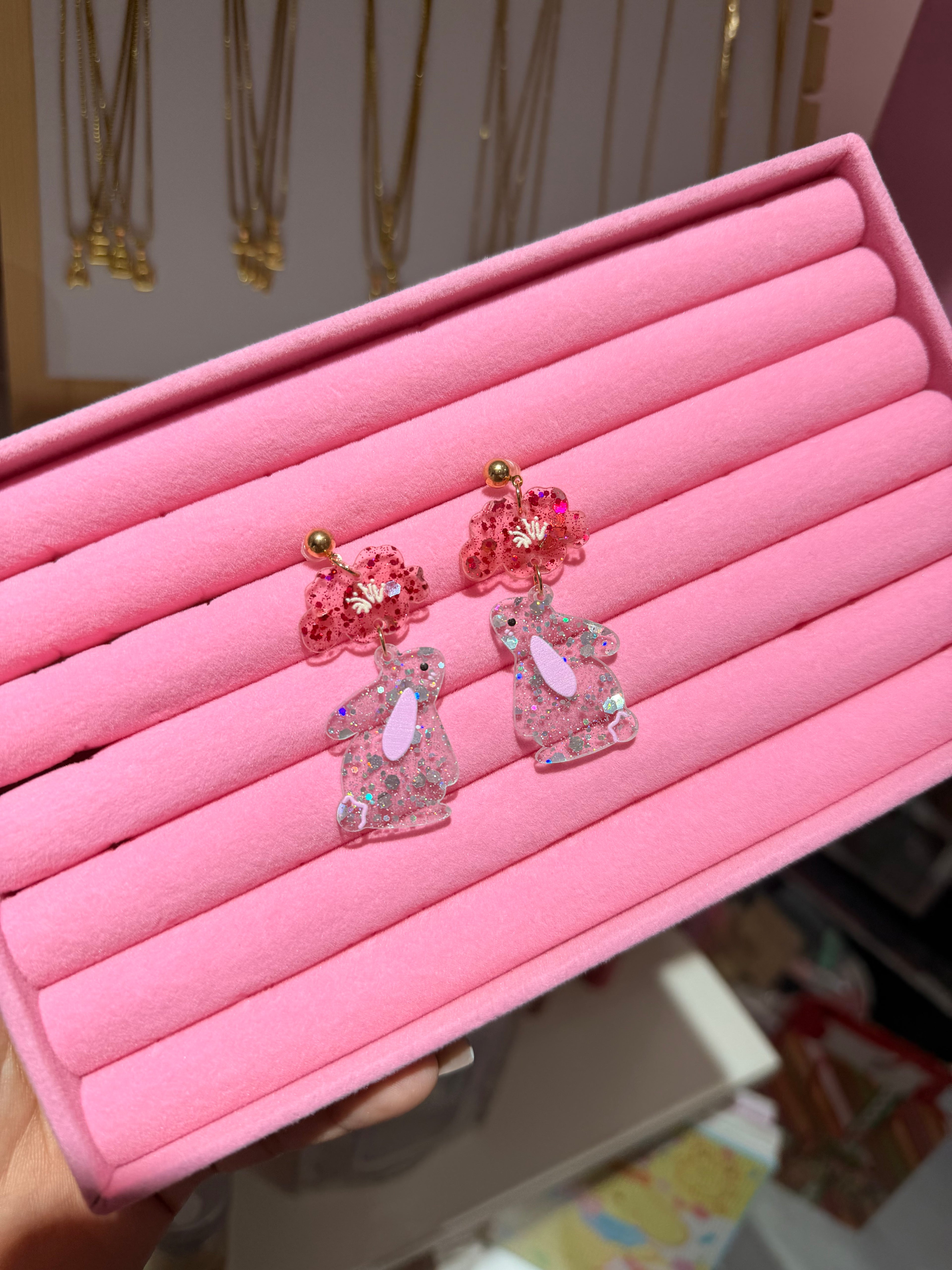 Aretes de conejo | joyeria