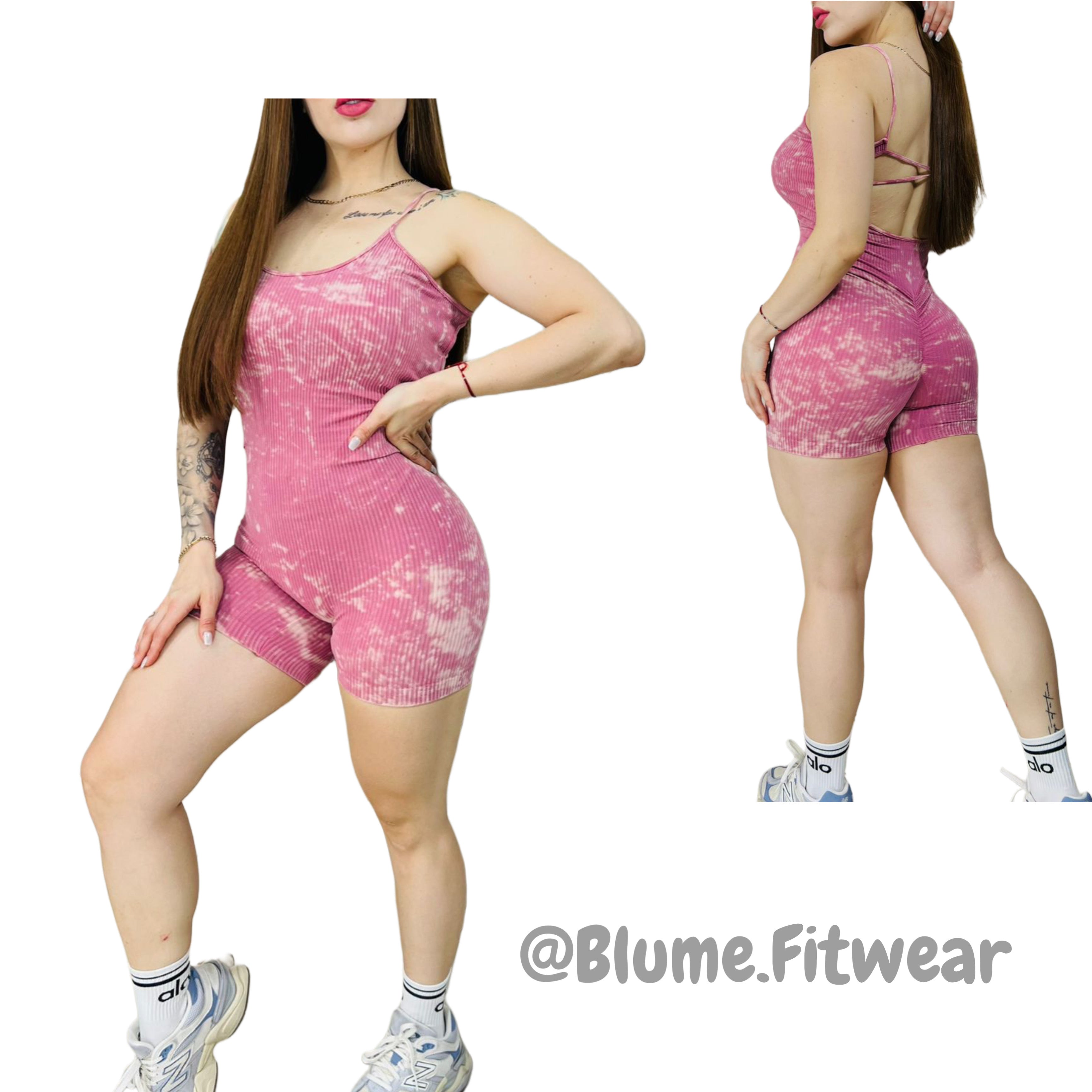 Jumper deslavado con tirantes