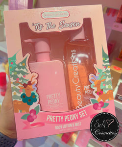 Set navideño Mist y Crema Beauty creations