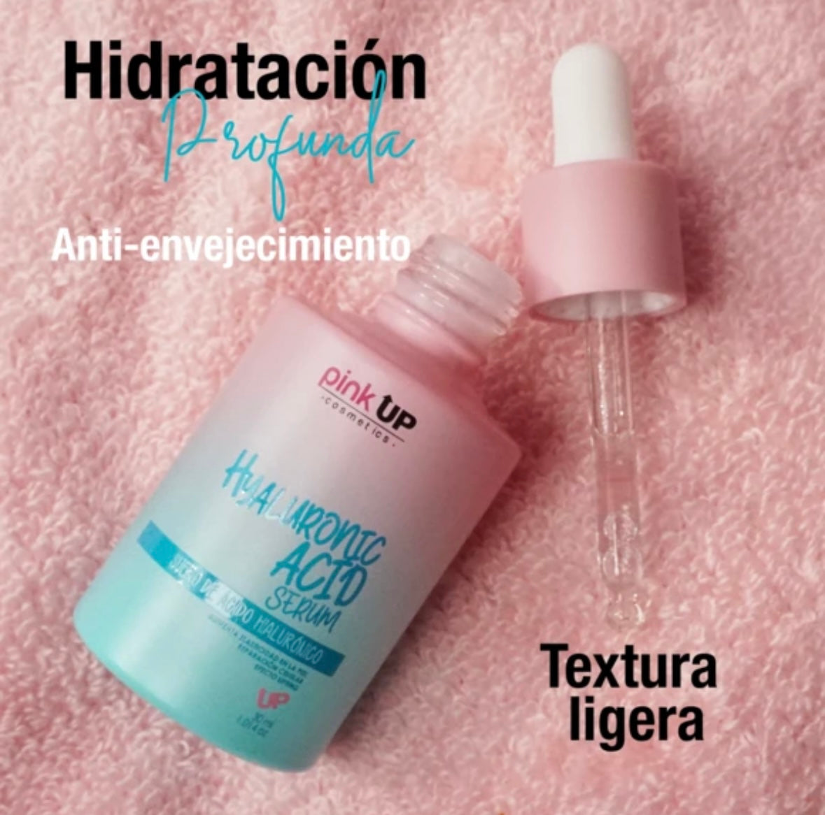 Suero Acido hialurónico/ Pink up