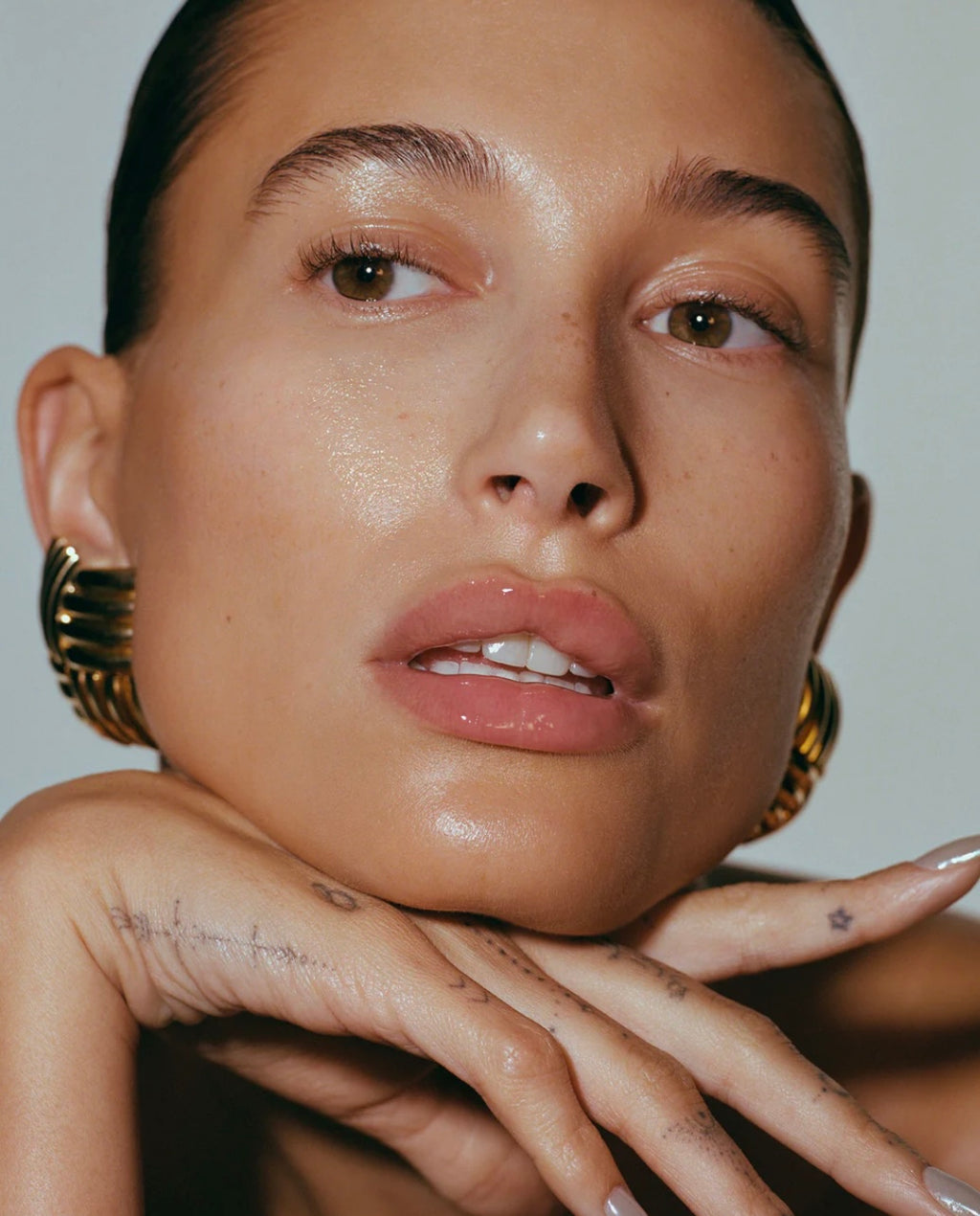 Peptide glazing fluid