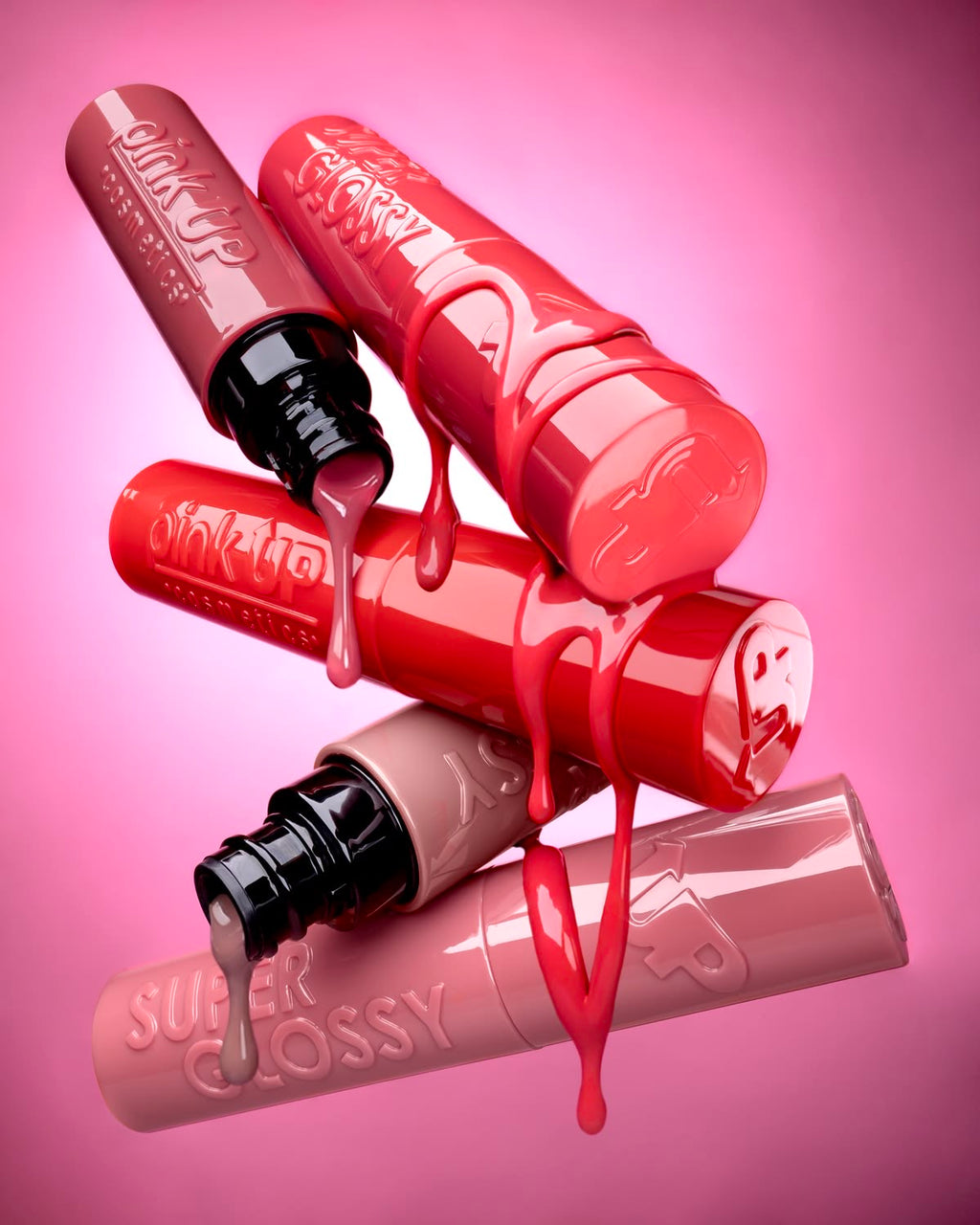 Super Glossy Pink Up