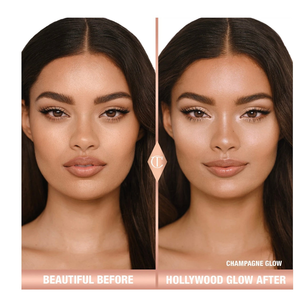 Glow glide face highlighter