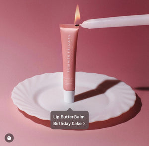 Birthday cake Lip butter balm