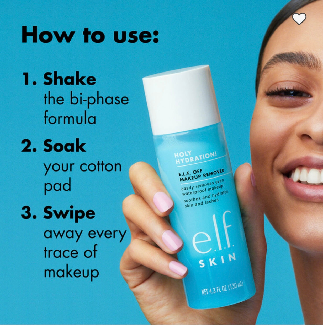ELF OFF Makeup remover