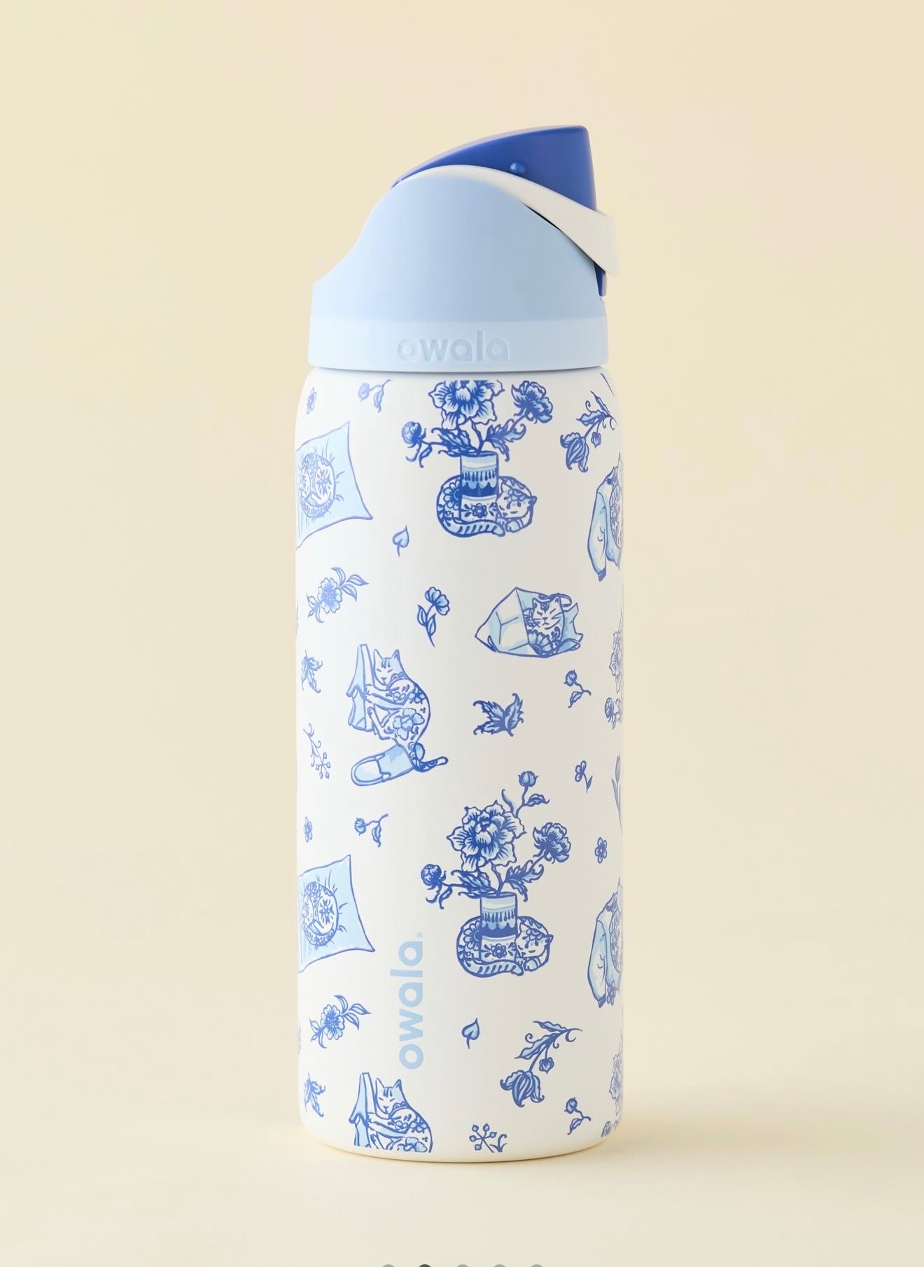 UO/ Termo Owala exclusivo Delft Cat Print