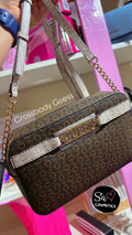Crossbody Guess Cafe & Nude