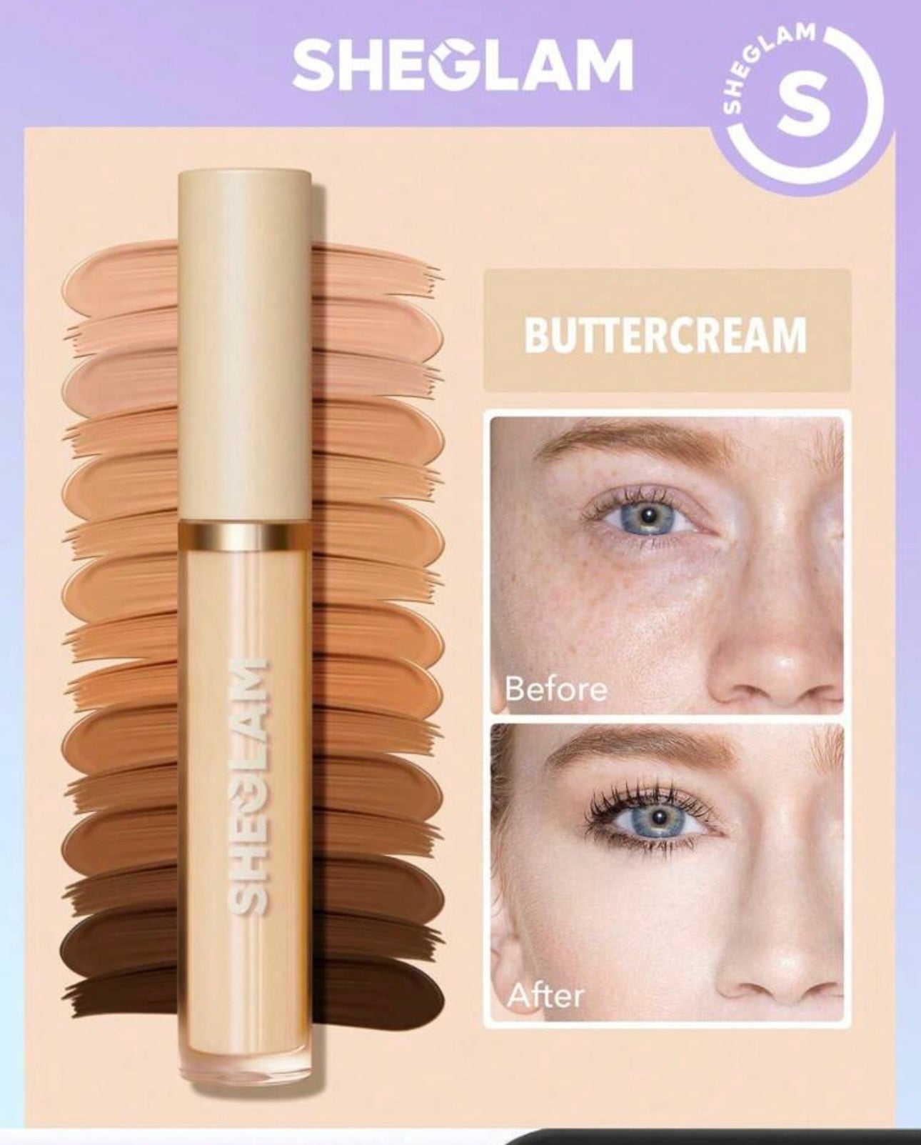 Corrector cobertura completa sheglam