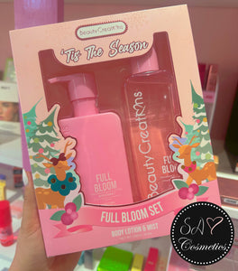 Set navideño Mist y Crema Beauty creations