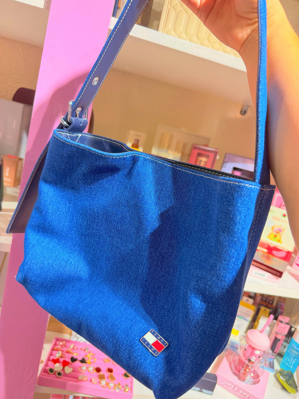 Crossbody Bag Tommy Hilfiger Mezclilla