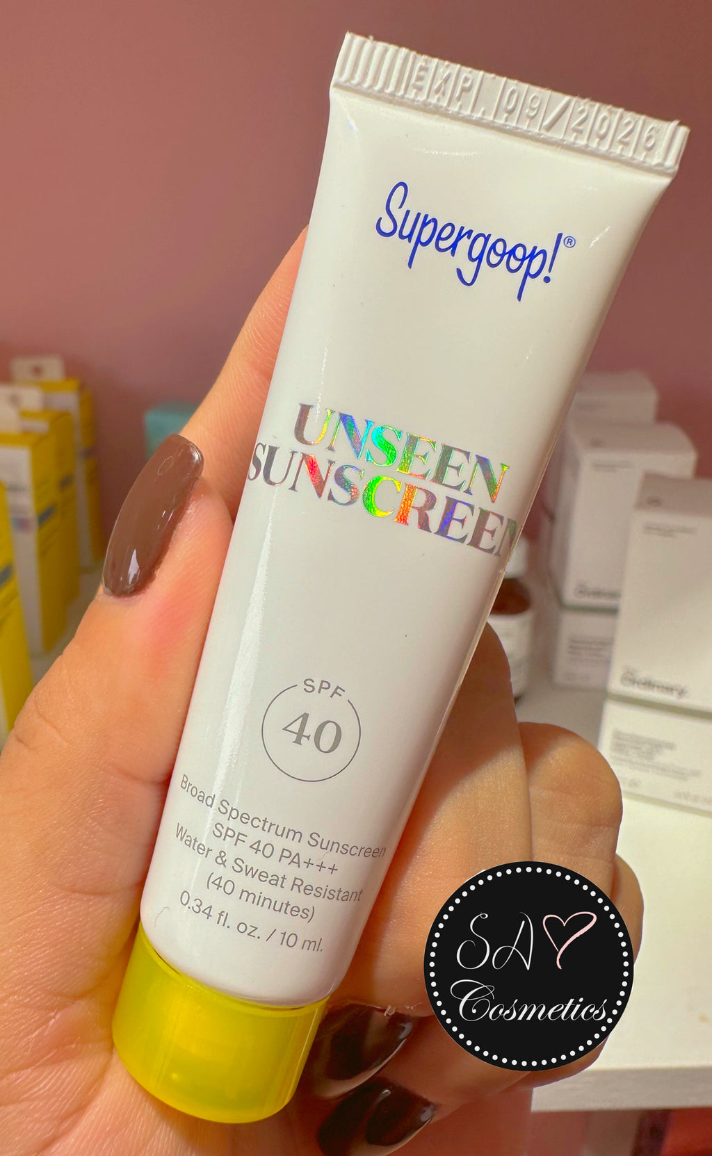 Bloqueador solar trial size| Supergoop