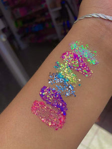 Gel glitter Heavy metal SANIYE