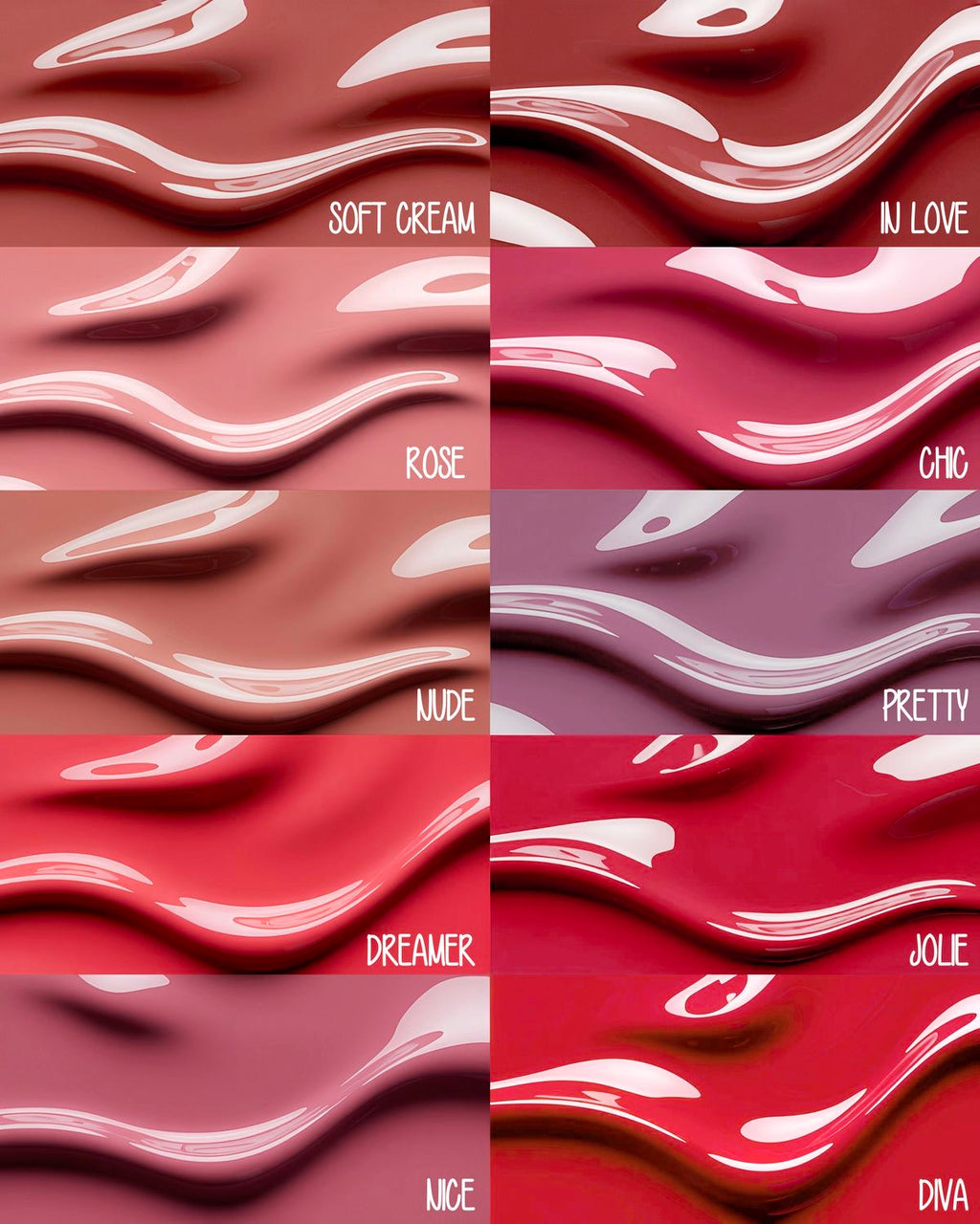 Super Glossy Pink Up