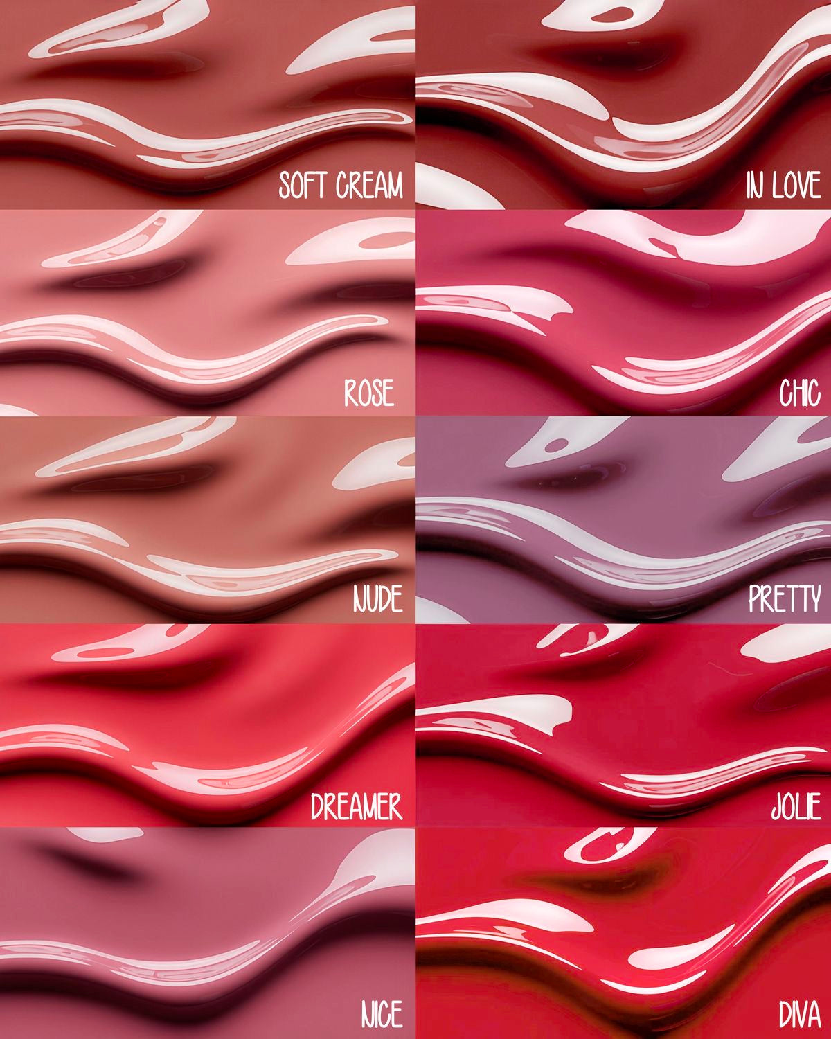 Super Glossy Pink Up