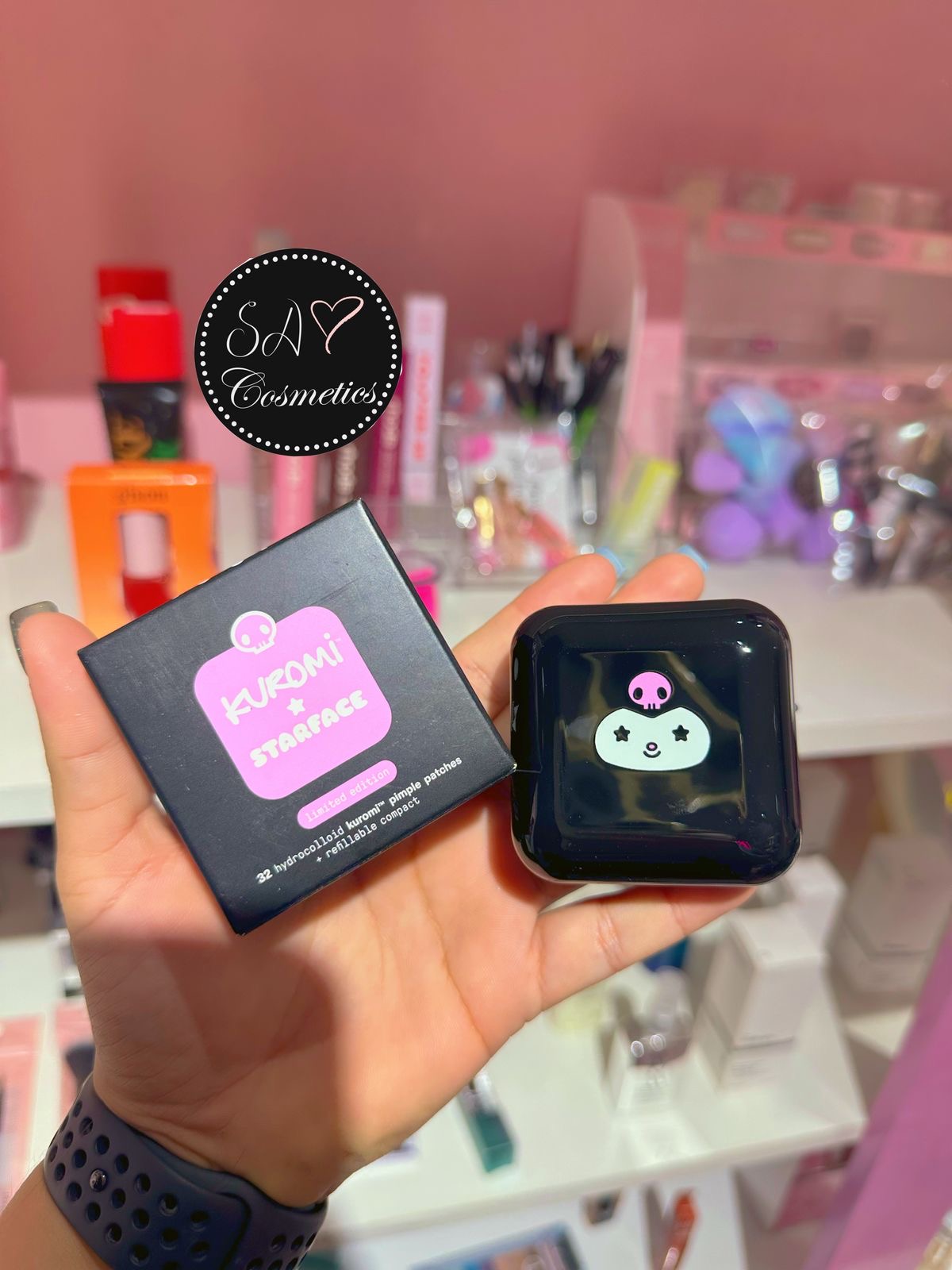 Estuche Pimple Patches Kuromi