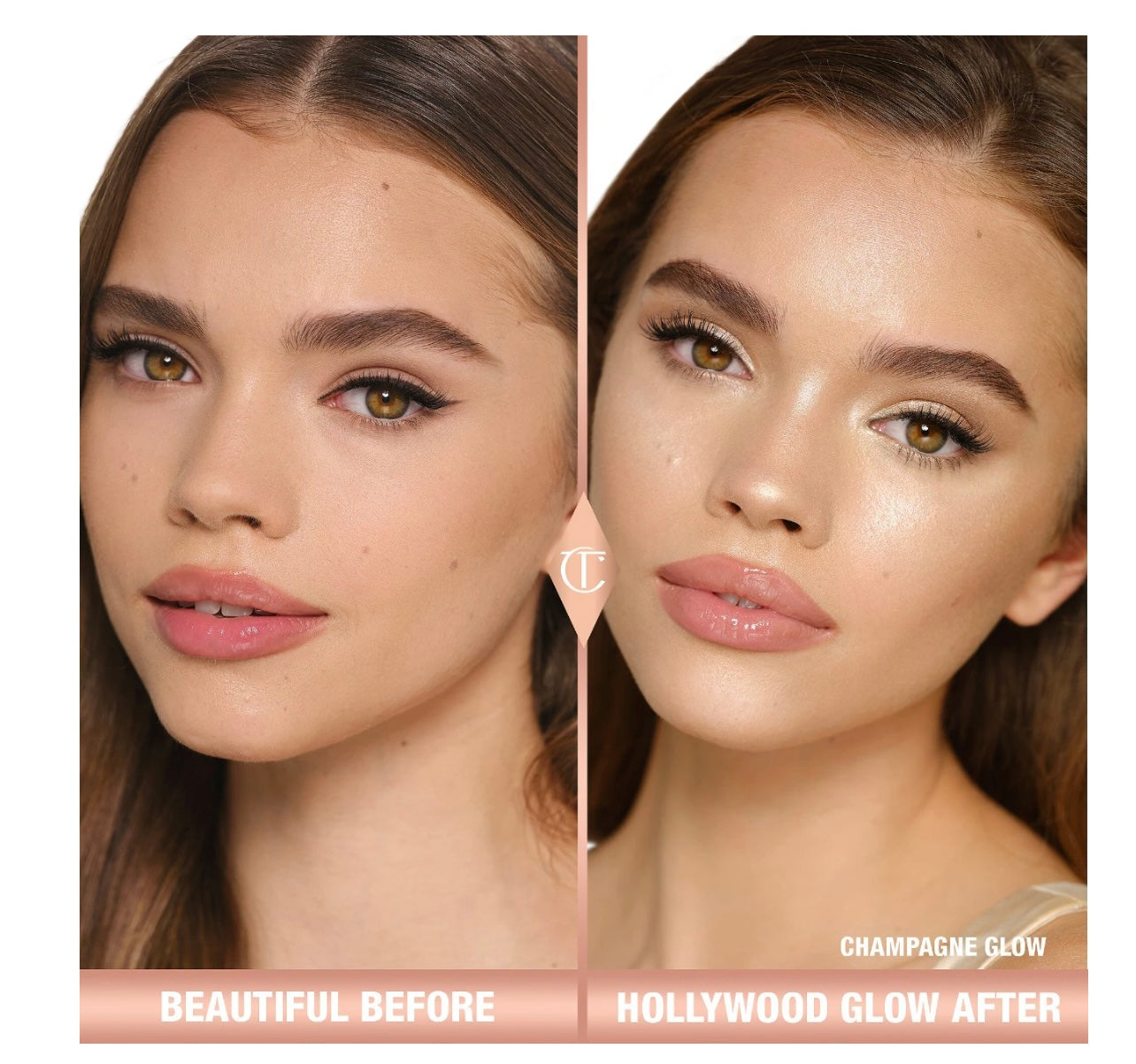 Glow glide face highlighter