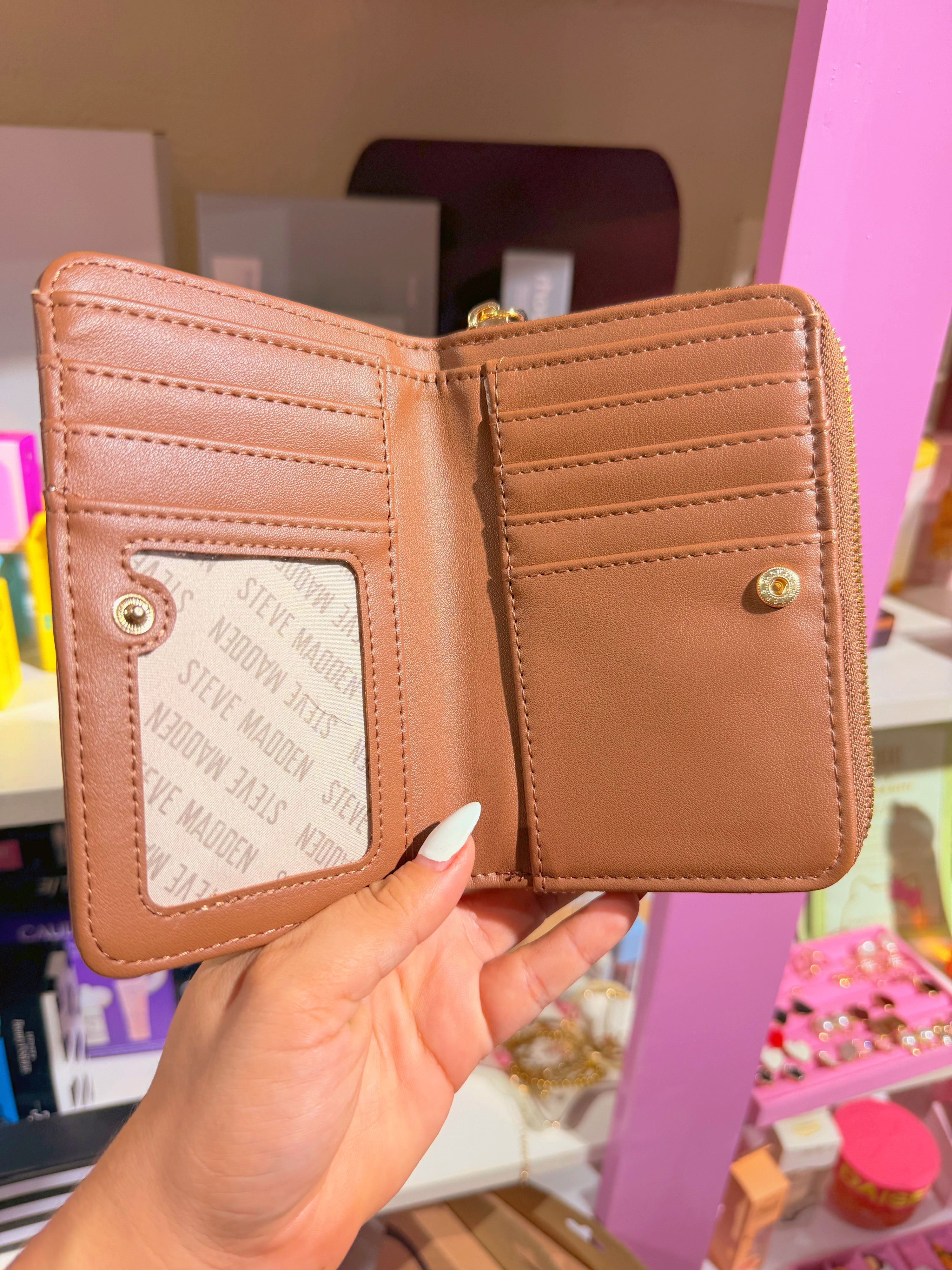 Cartera SM café
