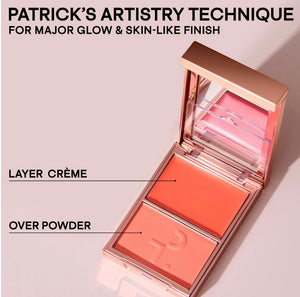 Major Headlines Double-Take Crème & Powder Blush Duo￼