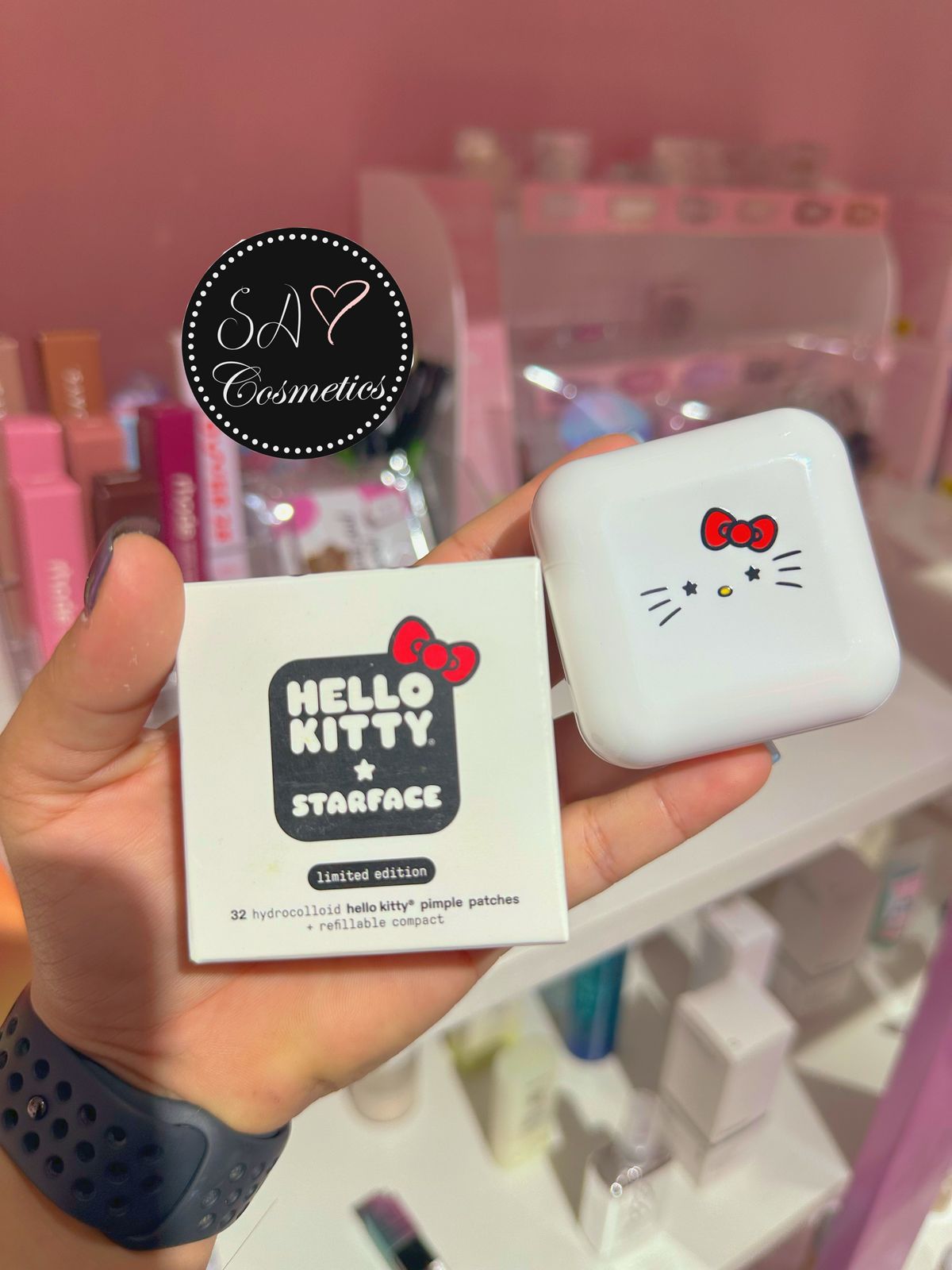 Estuche pimple patches Kitty