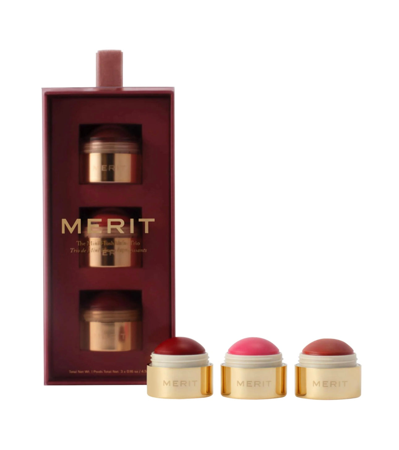 The Mini Flush Blush Balm Trio