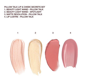 Pillow Talk Lip and Cheeck Secret Sets