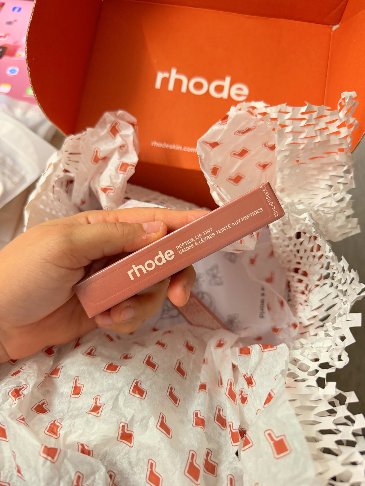 Peptide Lip Tint Sweet Apple alexandra leclerc