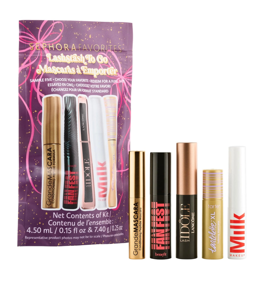 Holiday Lashstash to Go Mini Mascara Set sephora favorites pre orden