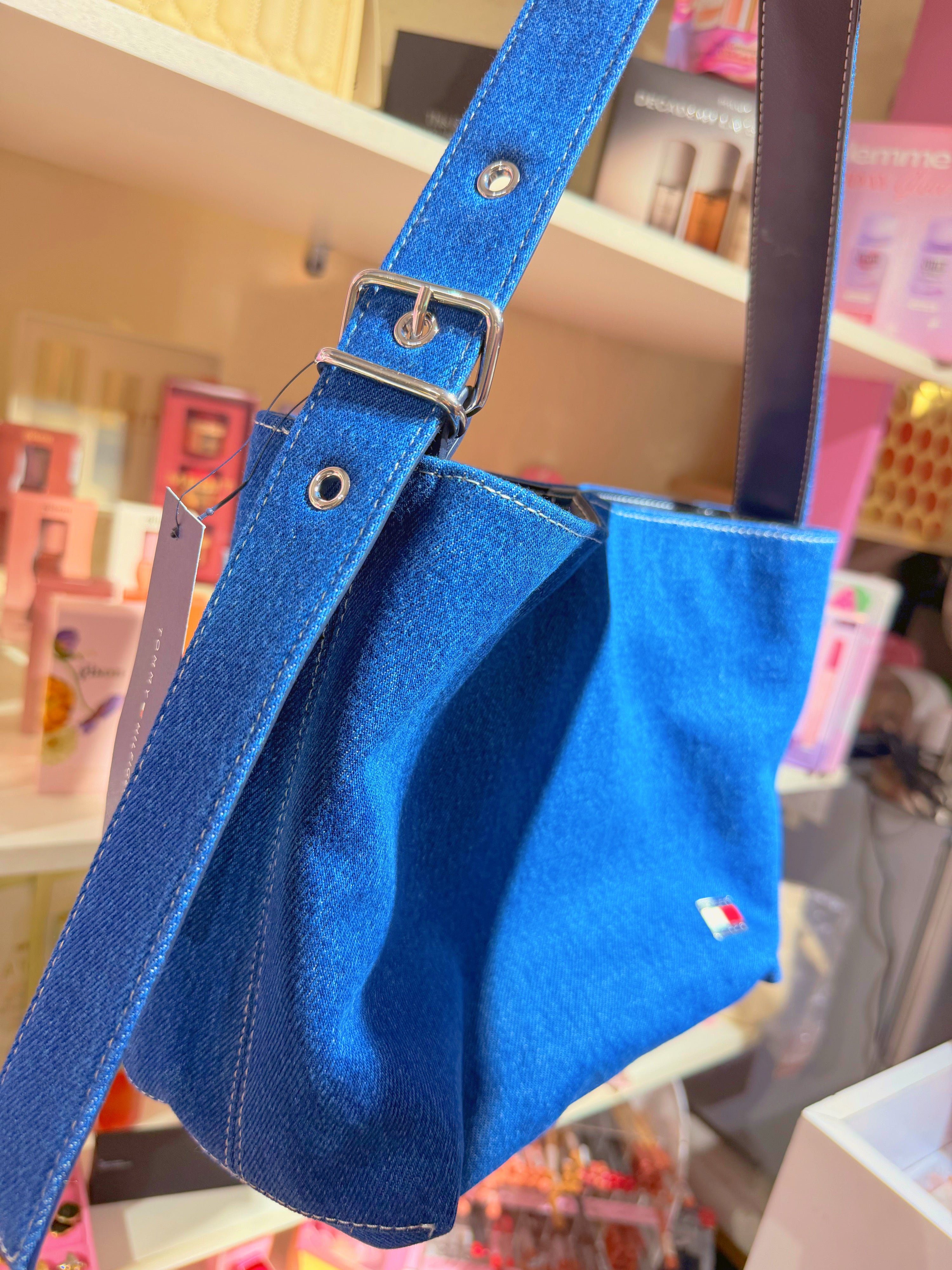 Crossbody Bag Tommy Hilfiger Mezclilla
