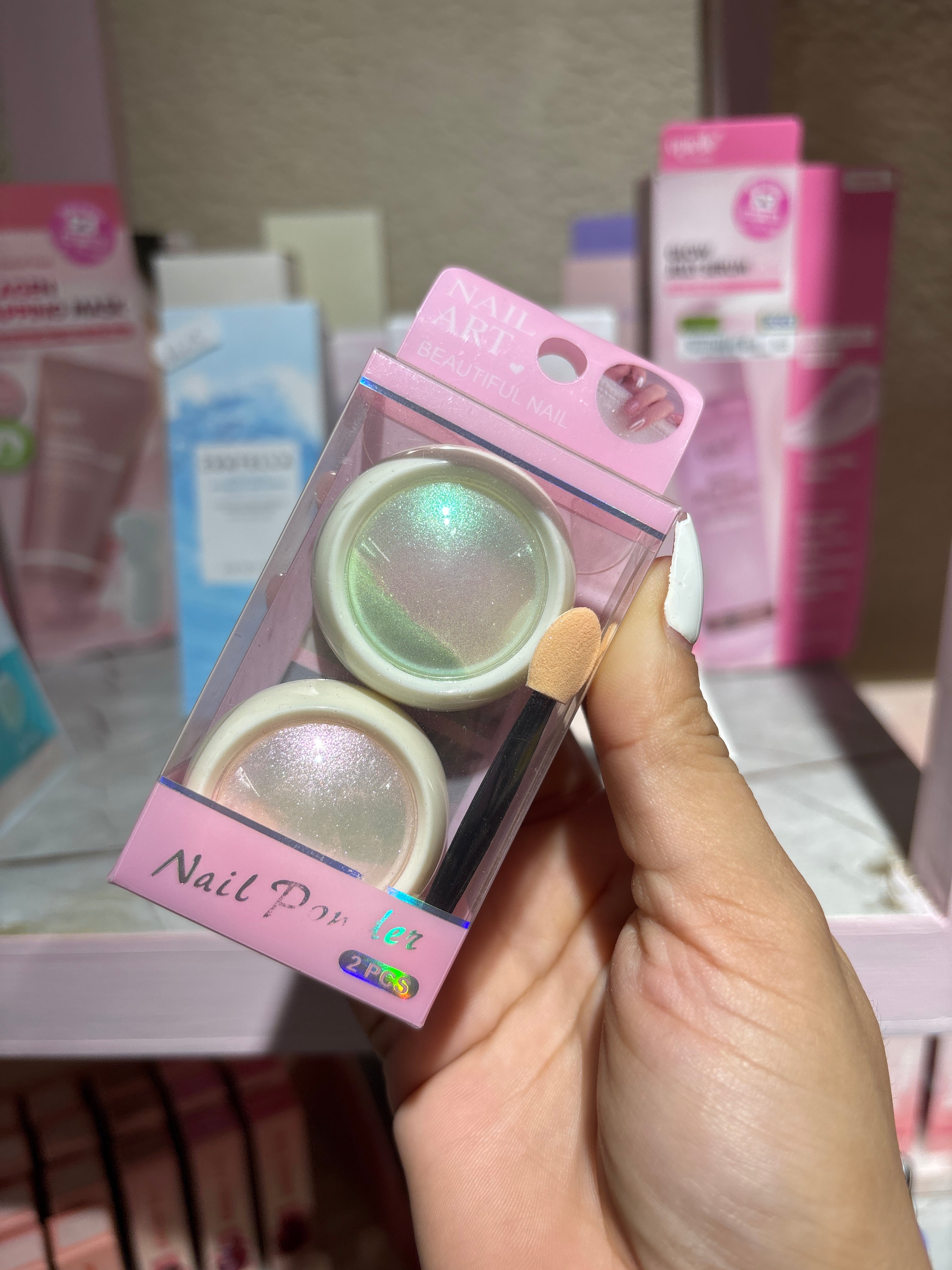 Set Efecto aurora / uñas