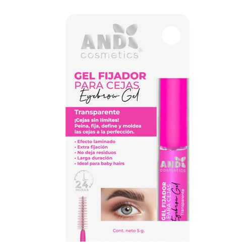 gel fijador de cejas transparente and cosmetics