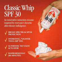 Cargar imagen en el visor de la galería, Classic WHIP protector solar en mousse