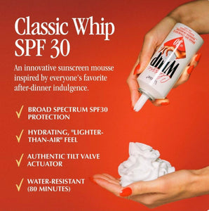 Classic WHIP protector solar en mousse