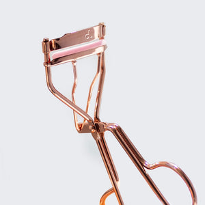 Rizador de pestaña rose gold/Dapop