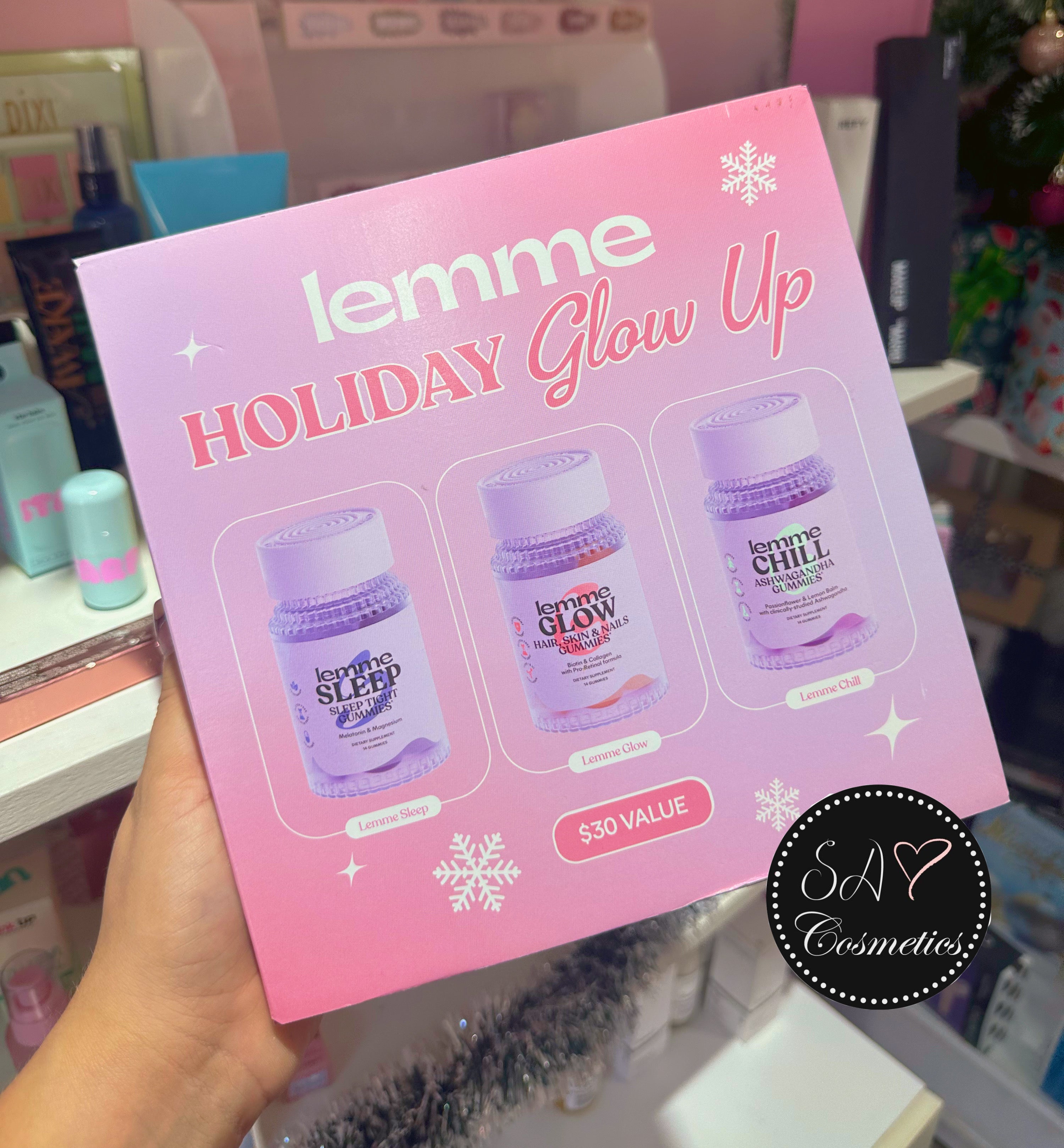 Holiday Glow Up Lemme