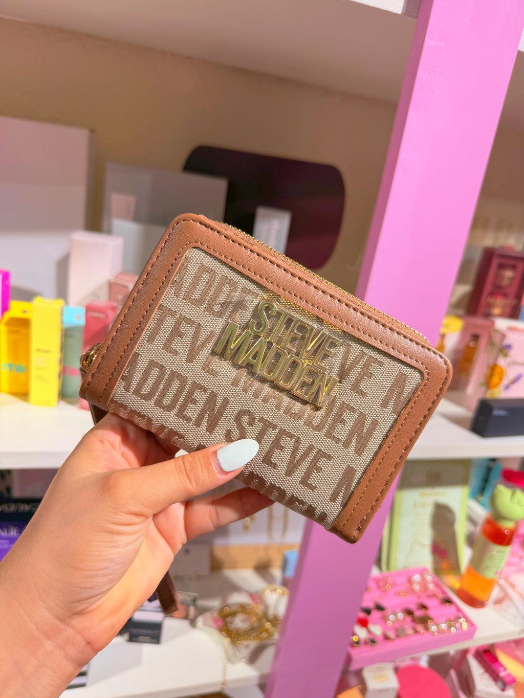 Cartera SM café