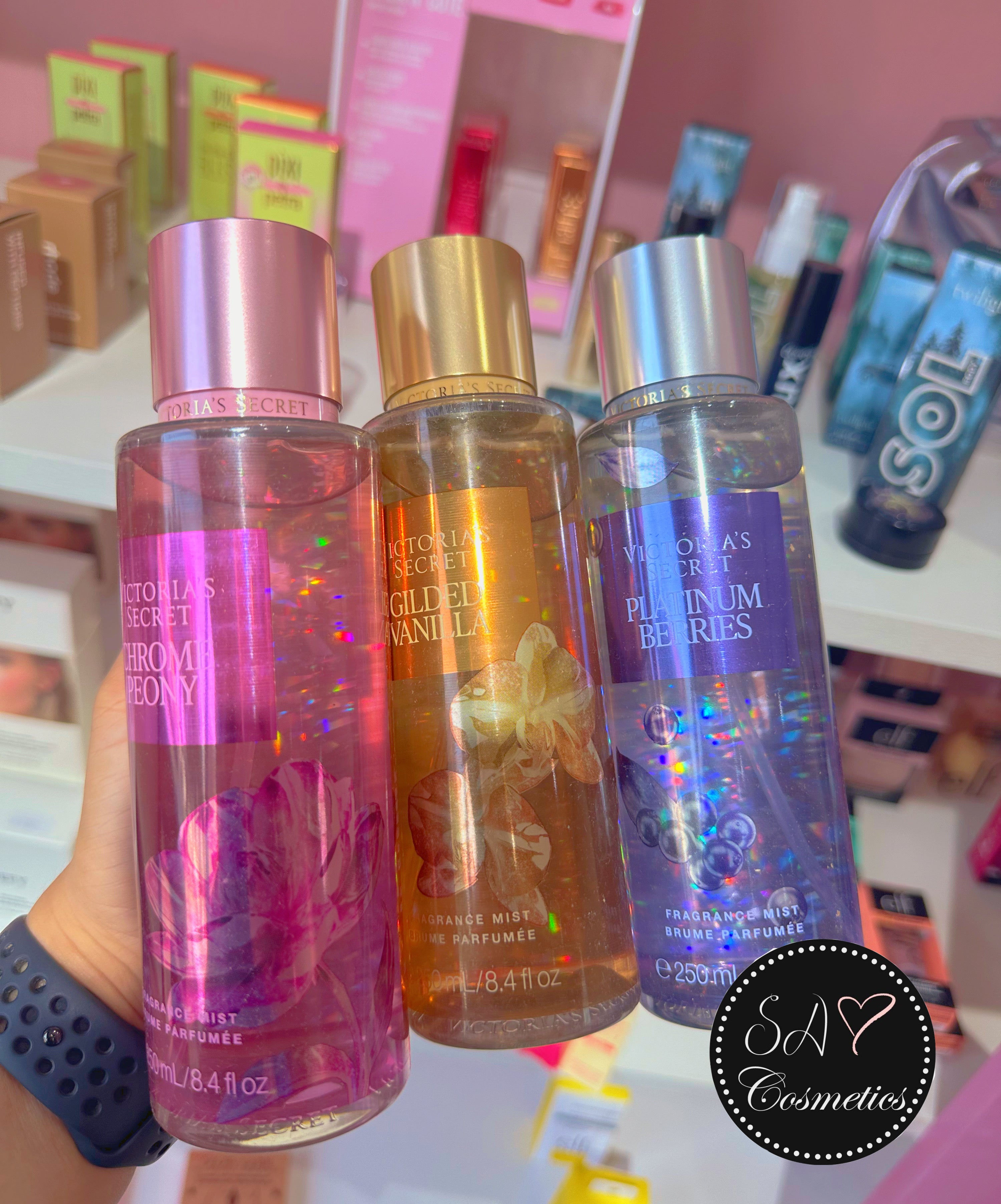 Body Mist platinum berries VS