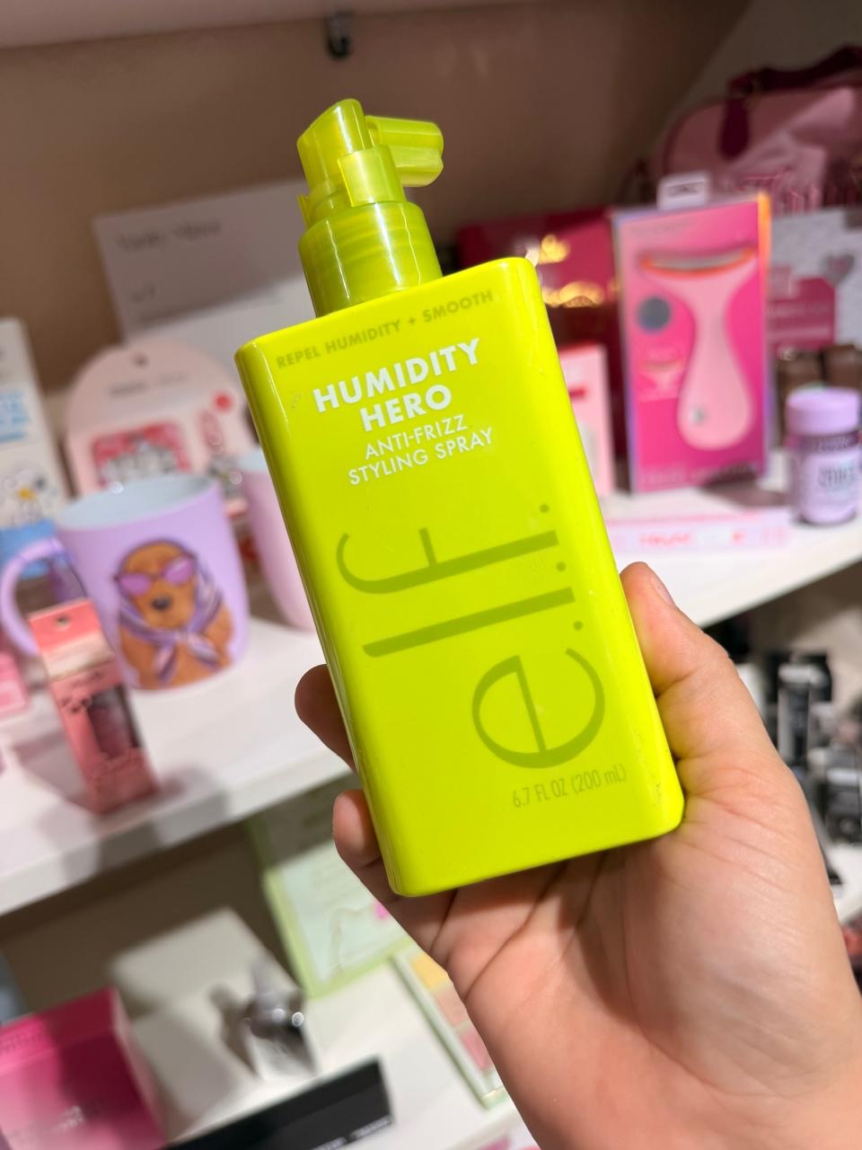 Humidity Hero Anti-Frizz styling spray