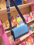 Crossbody Rectangular Azul mezclilla