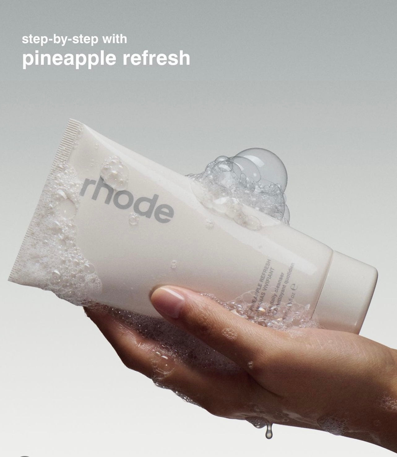 Pineapple cleanser rhode
