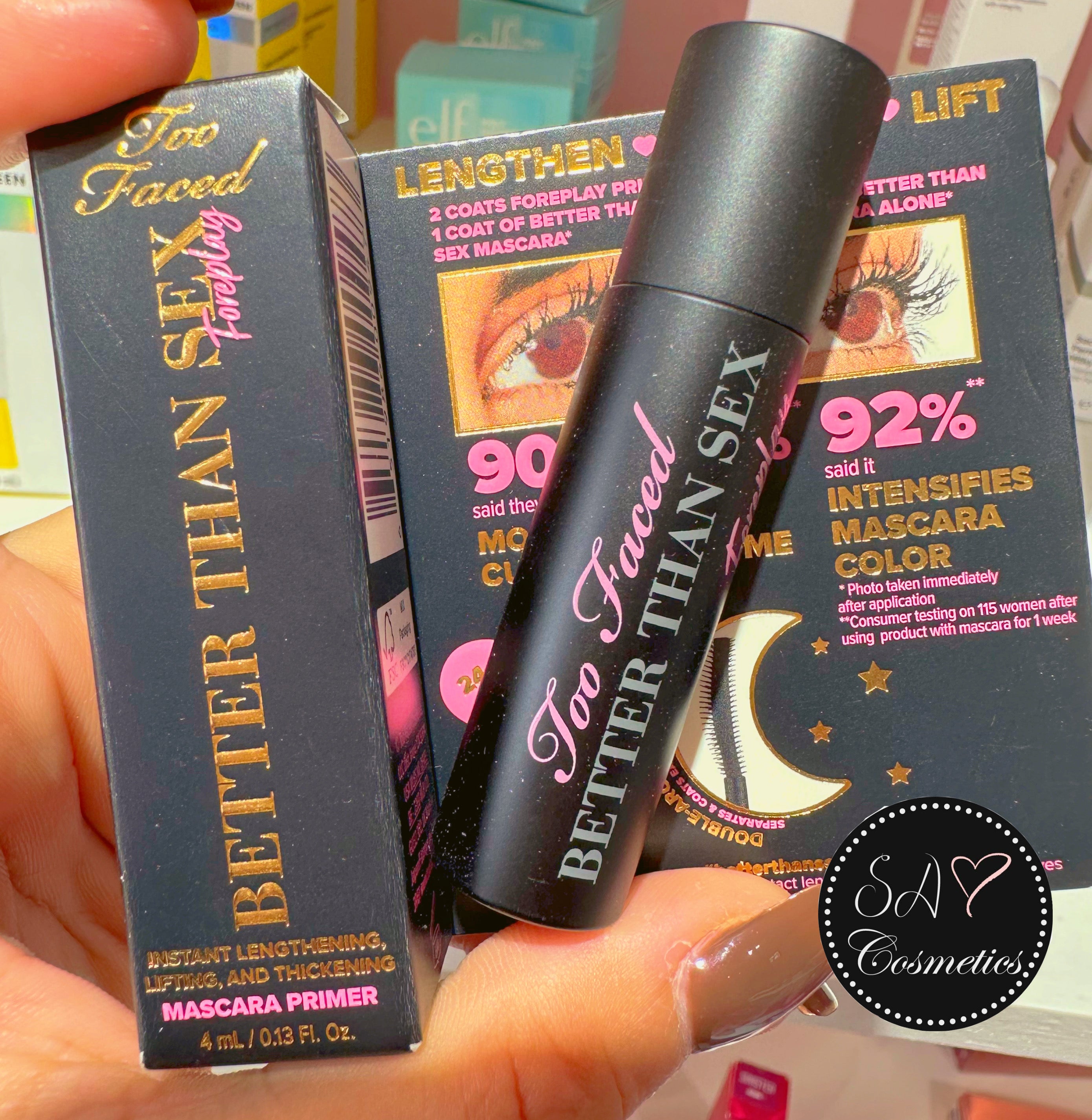 Better than sex máscara primer trial size| Too faced