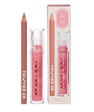 Cargar imagen en el visor de la galería, Line + Shine Lip Liner and Lip Gloss Set