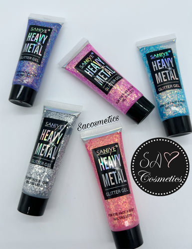 Gel glitter Heavy metal SANIYE