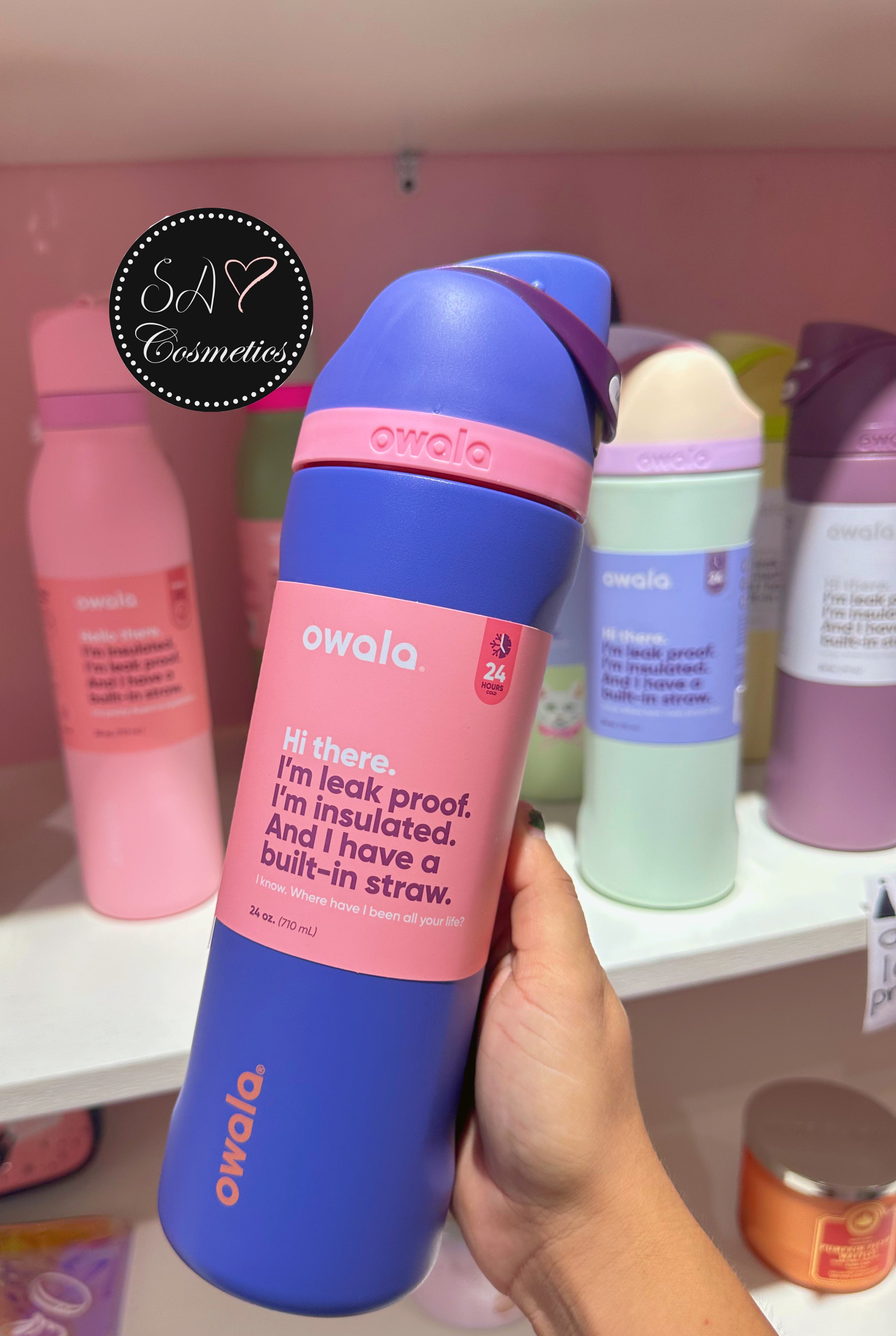 Termo Owala FreeSip BlueJay