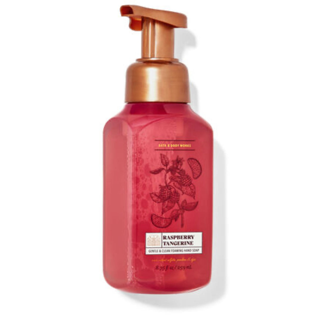 Raspberry tangerine foaming hand soap