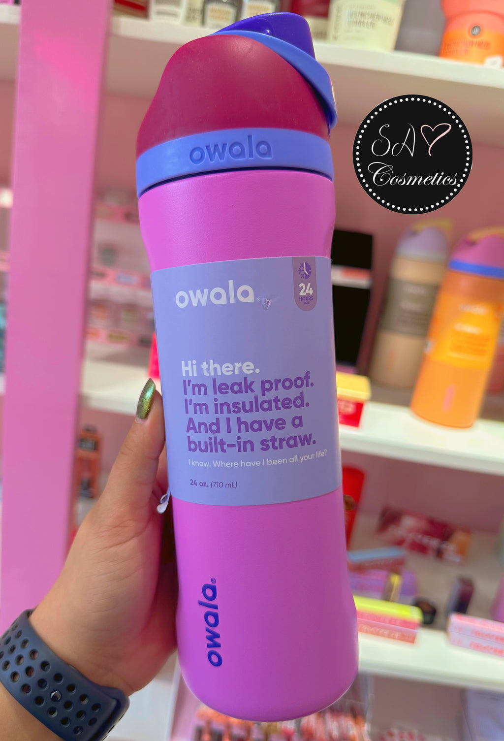 Termo Owala electric orchid