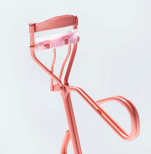Rizador de pestañas rosa matte