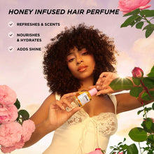 Cargar imagen en el visor de la galería, Honey infused wild rose hair perfume