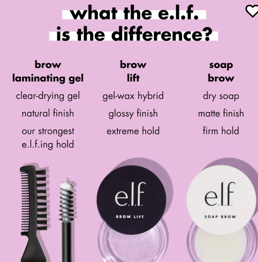 Soap Brow| Jabón de ceja Elf