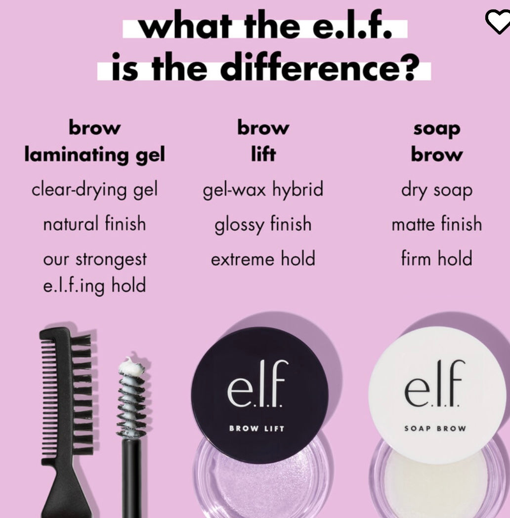 Soap Brow| Jabón de ceja Elf